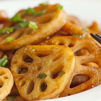糖醋藕片的做法图解8