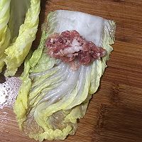 肉末白菜卷的做法图解6