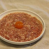 咸蛋蒸肉饼#方太蒸爱行动#的做法图解5