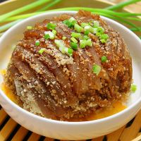 红薯粉蒸肉#舒肤佳洗手液#的做法图解11