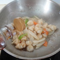 虾仁熘山药的做法图解13