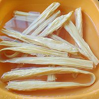 黄瓜拌腐竹的做法图解2