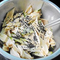 黄瓜拌腐竹的做法图解7