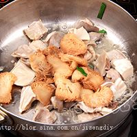猴头菇炒肚片的做法图解8