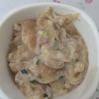 莴笋炒鸡肉片的做法图解1