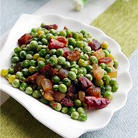 【腊肉季】腊肉豌豆丁的做法图解10