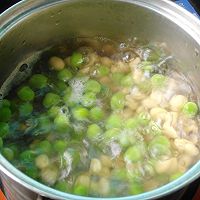 冬瓜双豆的做法图解6