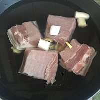 菜心扣肉的做法图解1