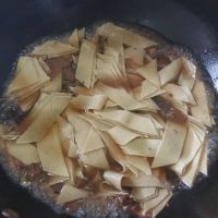 尖椒炒豆腐皮#德国Miji爱心菜#的做法图解5