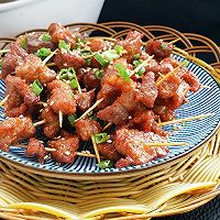 牙签肉  #豆果魔兽季部落#的做法图解10
