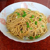香葱炒面的做法图解6