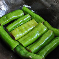 虎皮青椒酿肉的做法图解7