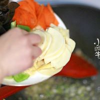 五福冬笋肉片的做法图解12