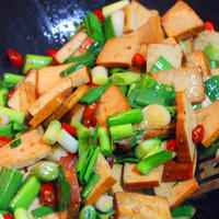 小炒豆干的做法图解4